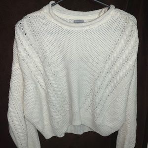 White Knit Sweater